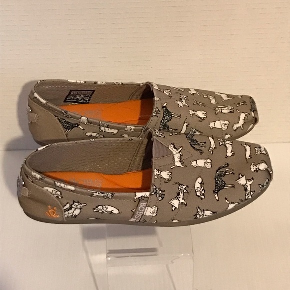 Sketchers Bob’s For Dogs Slip on Shoes Size 6.5 Women - Picture 4 of 10